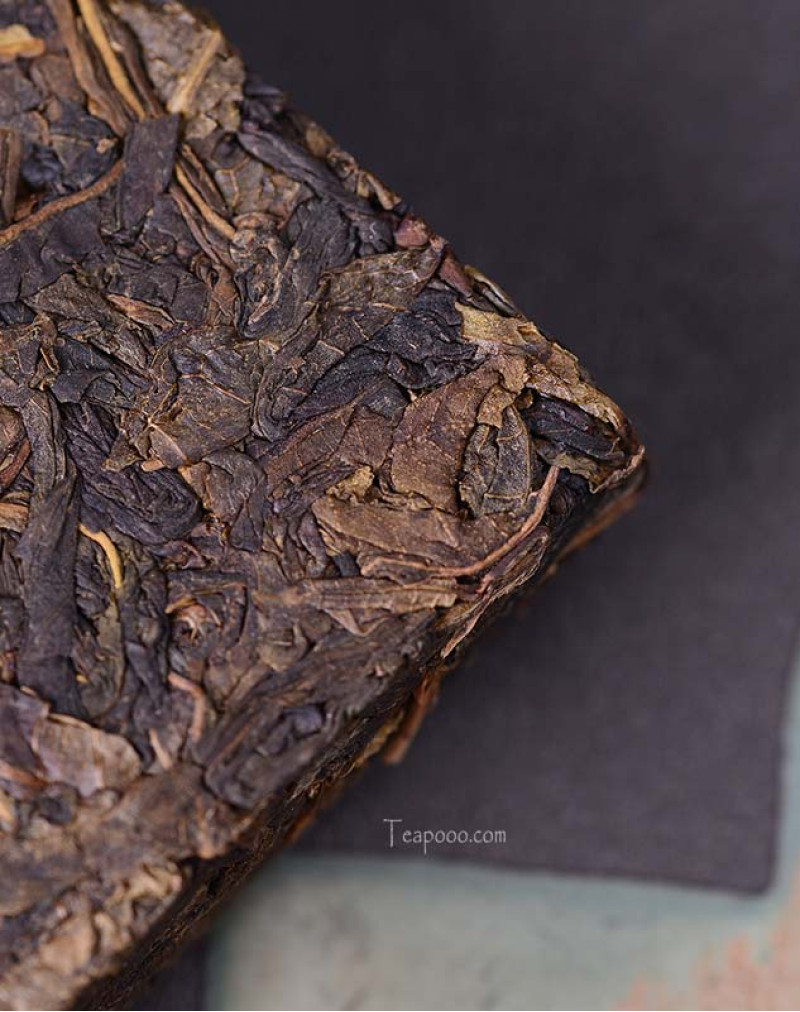 Brique Pu-erh en brique brute Xi Gui 2015