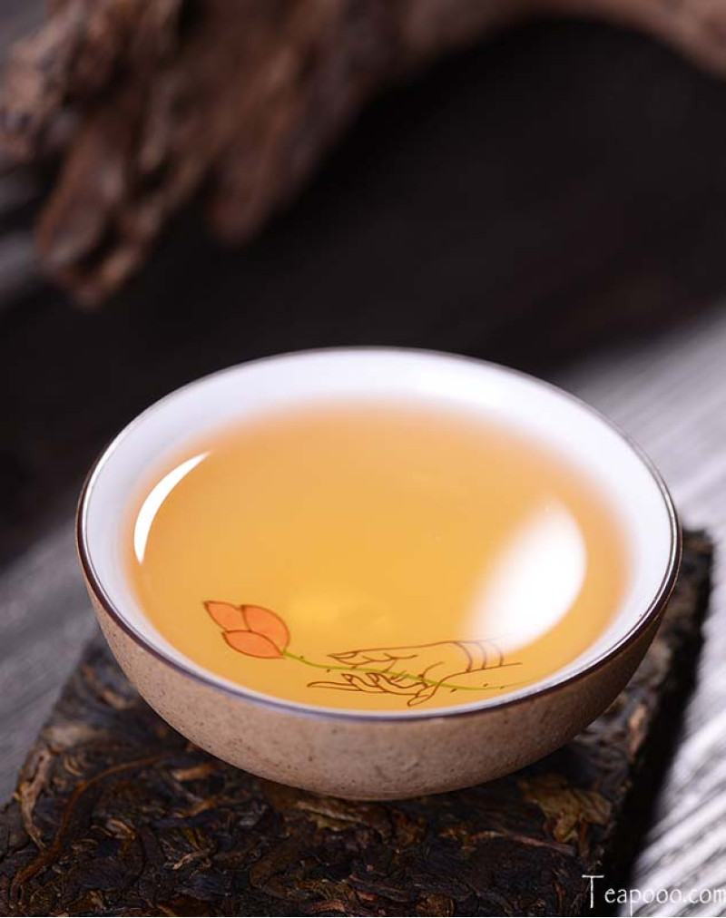 Brique Pu-erh en brique brute Xi Gui 2015