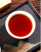 Brique de thé Pu-erh mûr de montagne Bu Lang