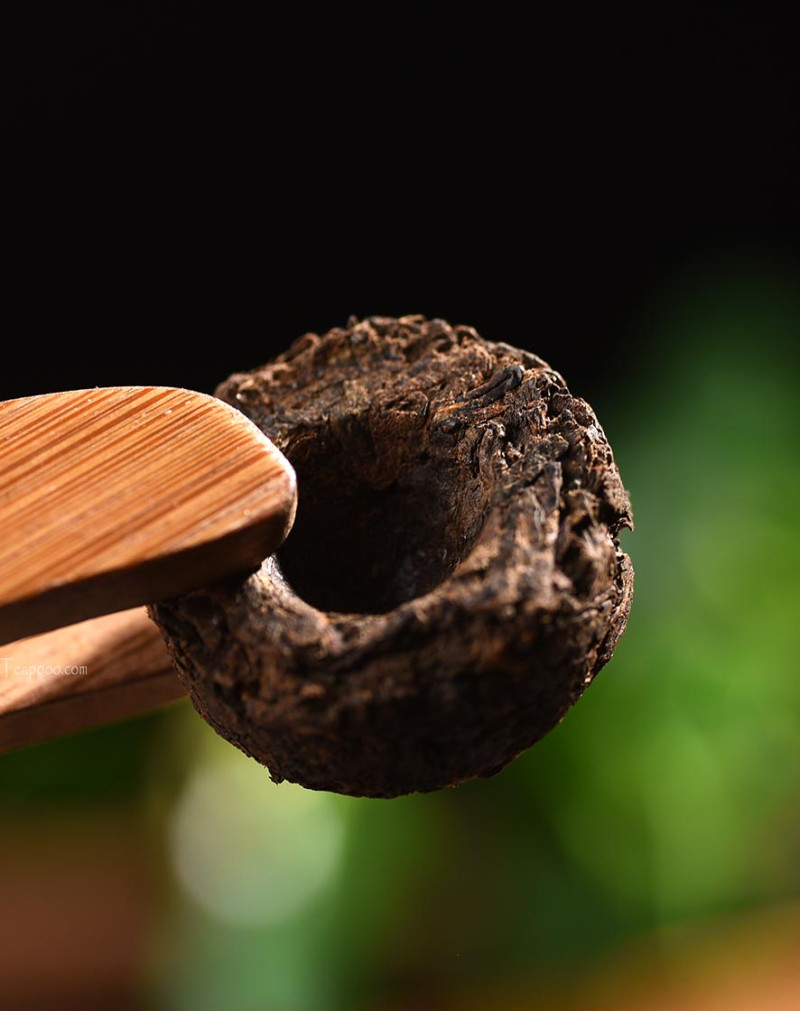 Mini gâteau au thé Puerh mûr Meng Hai
