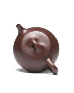 Théière classique en argile violette Jingzhou Shipao