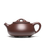 Théière classique en argile violette Jingzhou Shipao