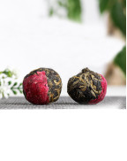 Thé noir à la rose et aux perles du dragon Fengqing