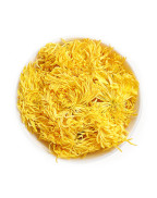 Chrysanthème Impérial En Soie Dorée