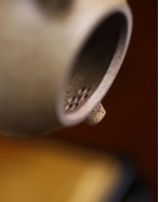 Pot Wen Dan en argile blanche à haute température (Bai Duan)