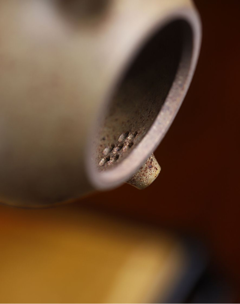Pot Wen Dan en argile blanche à haute température (Bai Duan)