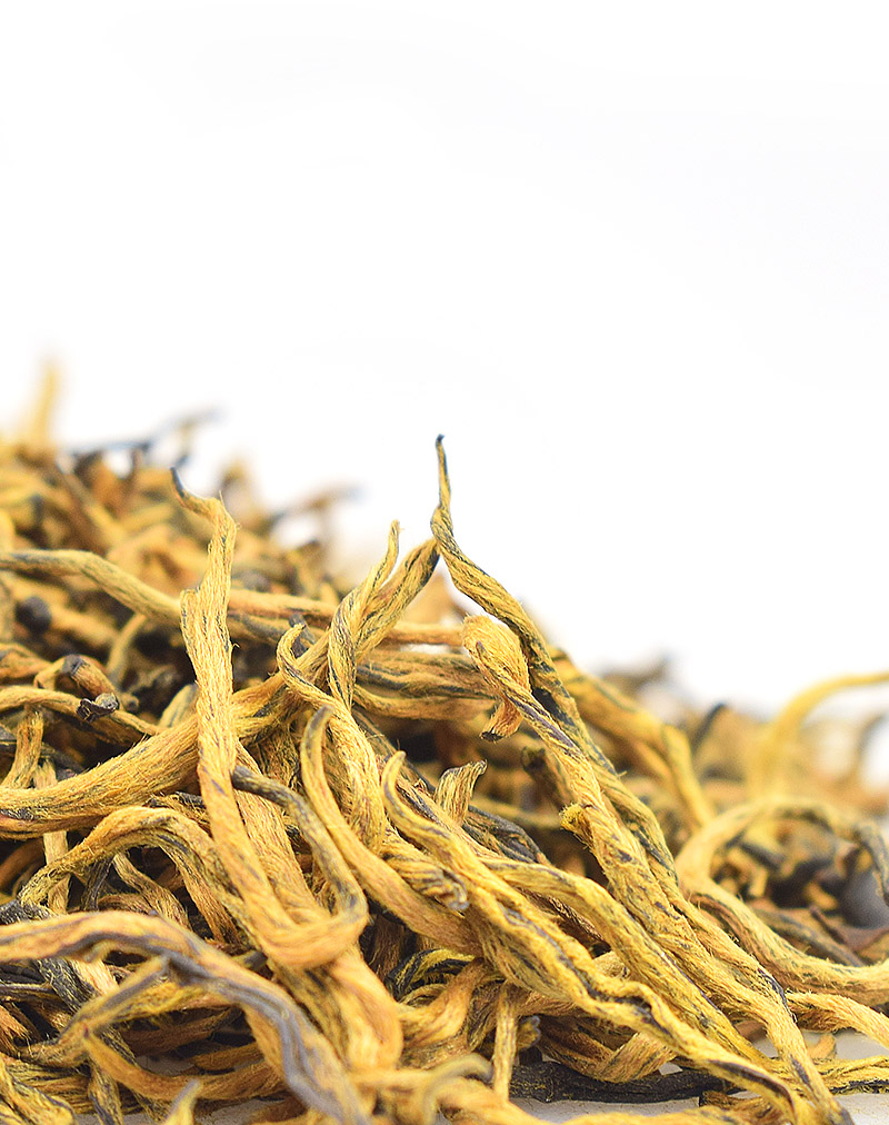 Thé aux bourgeons pour sourcils Golden Steed (Jin Jun Mei)