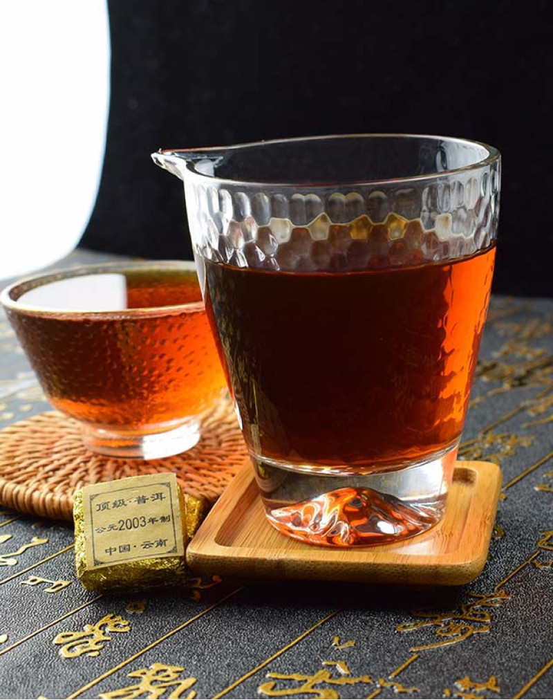 Pu-erh affiné en mini brique
