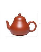 Théière en argile violette Mini Poire Zhu Ni