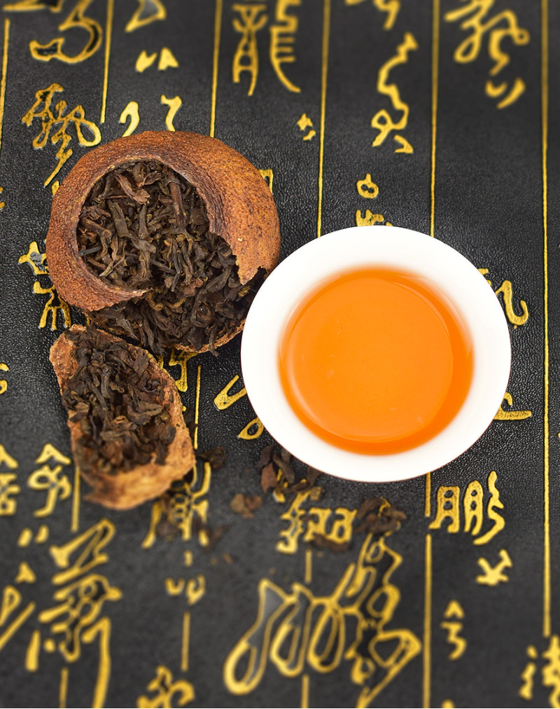 Orange vieillie (Chenpi) Pu-erh
