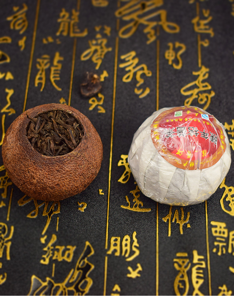 Orange vieillie (Chenpi) Pu-erh