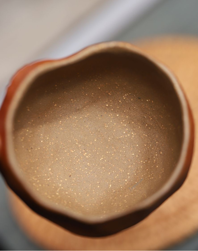 Tasse à thé en argile violette à la grenade Duan Ni faite à la main