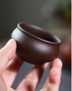 Tasse à thé Gongfu en argile violette faite à la main