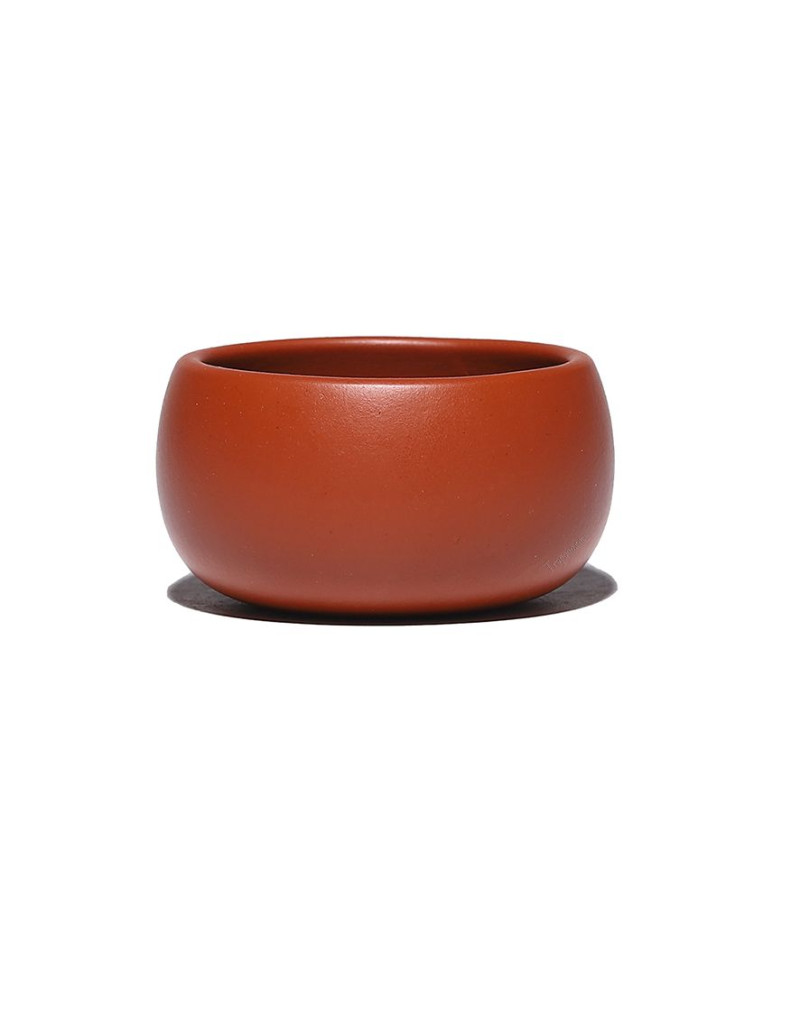 Tasse à thé ronde Da Hong Pao en argile violette Weiqi Box