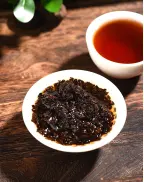 Mini gâteau au thé Puerh mûr Meng Hai classique
