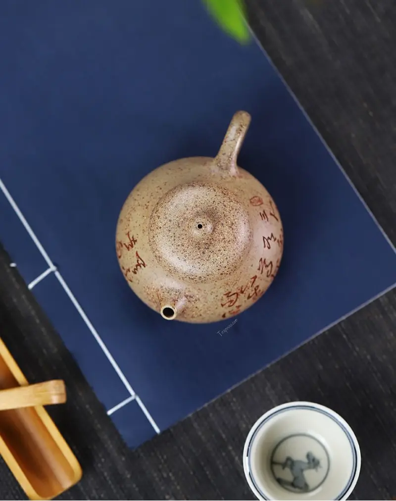 Pot Wen Dan en argile blanche à haute température (Bai Duan)