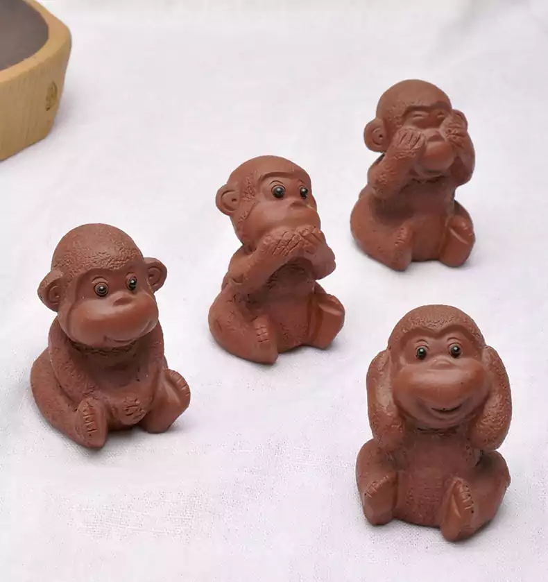 Animal de compagnie de thé de singe spirituel Animal de compagnie de thé de singe spirituel