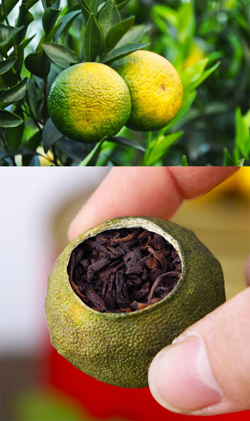 Petit Thé Pu-Erh Mandarine Verte Petit Thé Pu-Erh Mandarine Verte